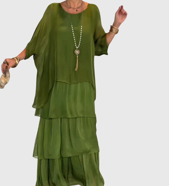 Susan | Long and Flowing Elegant Dress