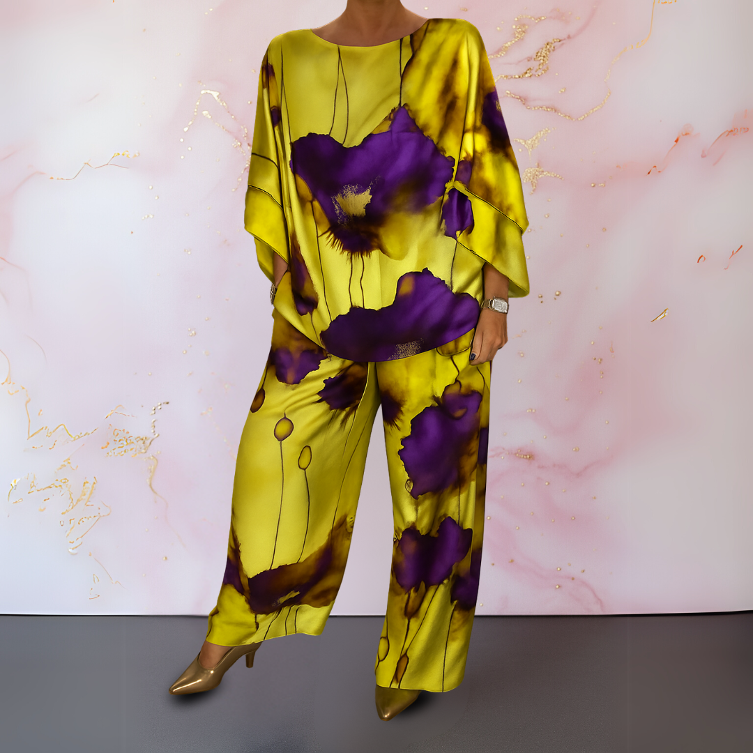Moniek | Satin Two-Piece Women's Set