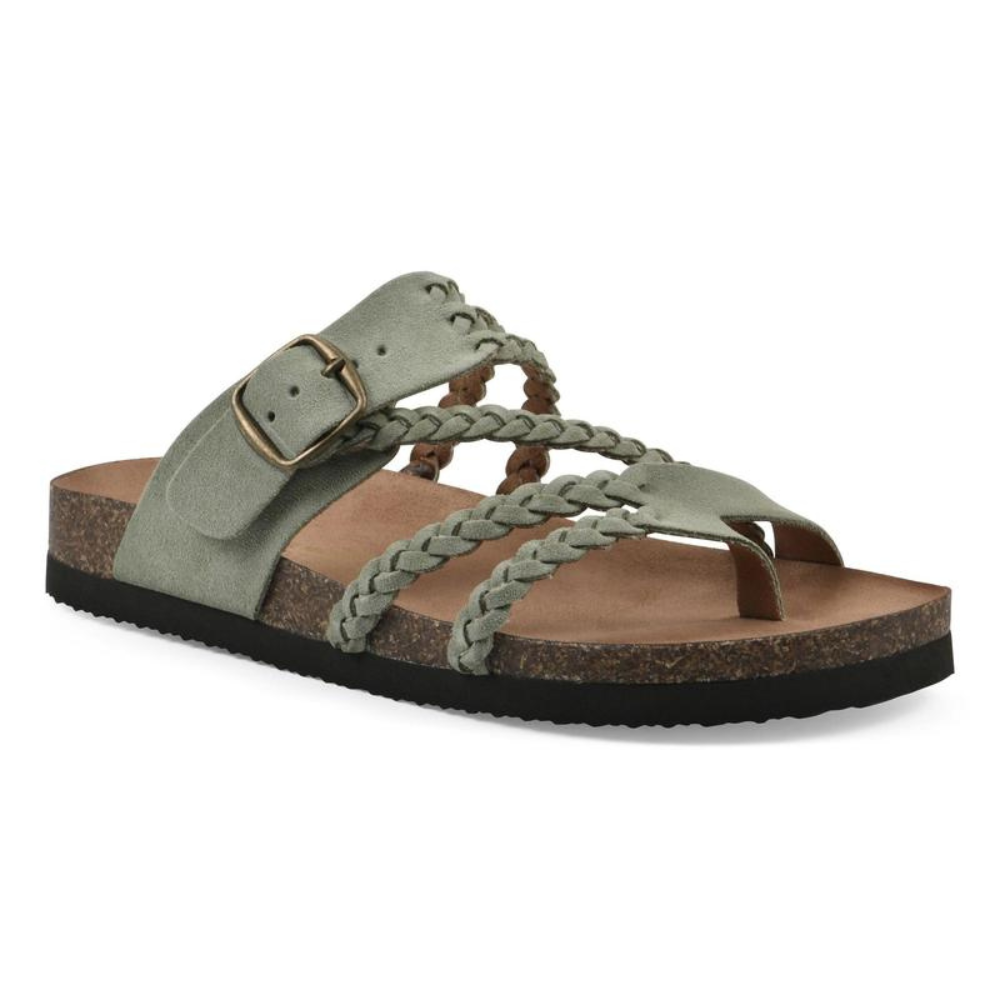 Mary | Braided Cork Sandals