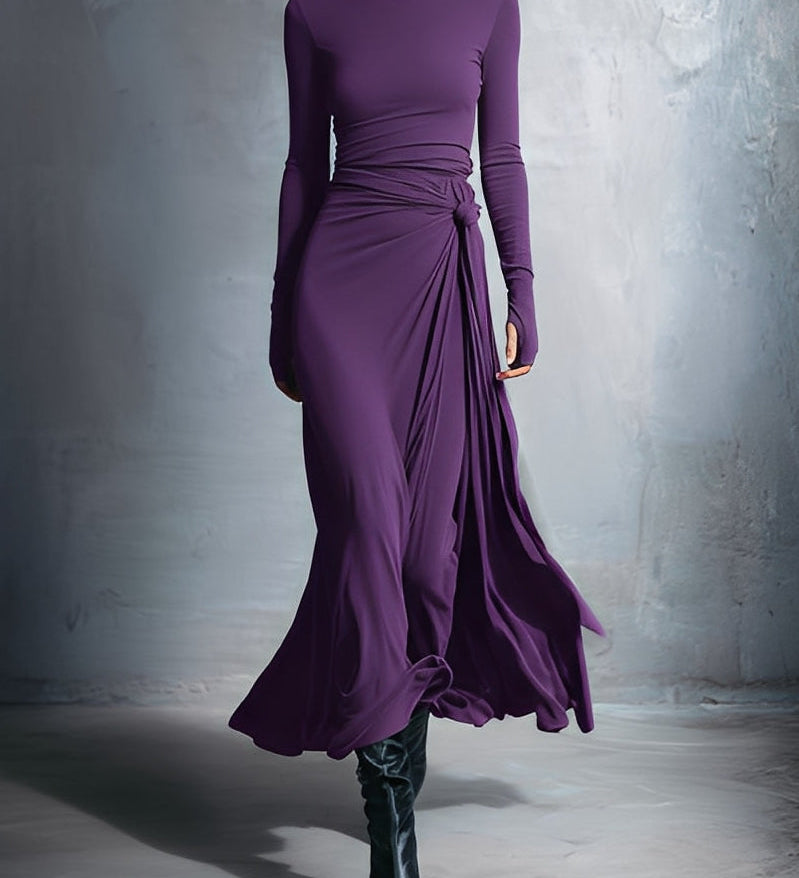 Naiara | Maxi dress with side knot