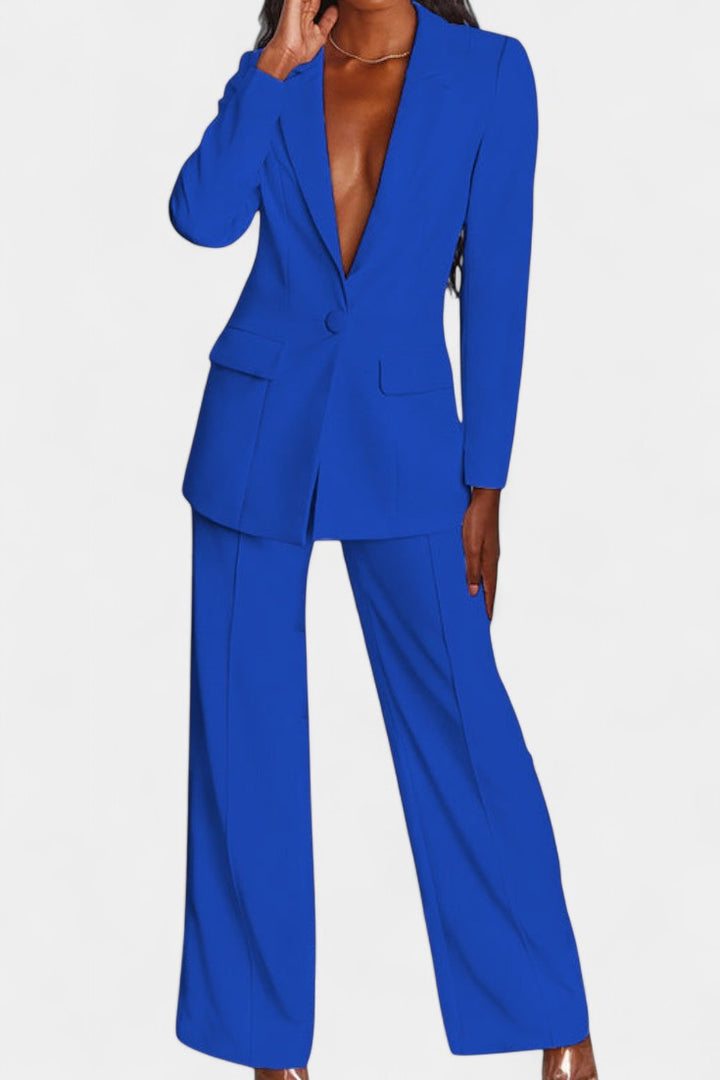 Marnie | Blazer and High-Waisted Pants Set