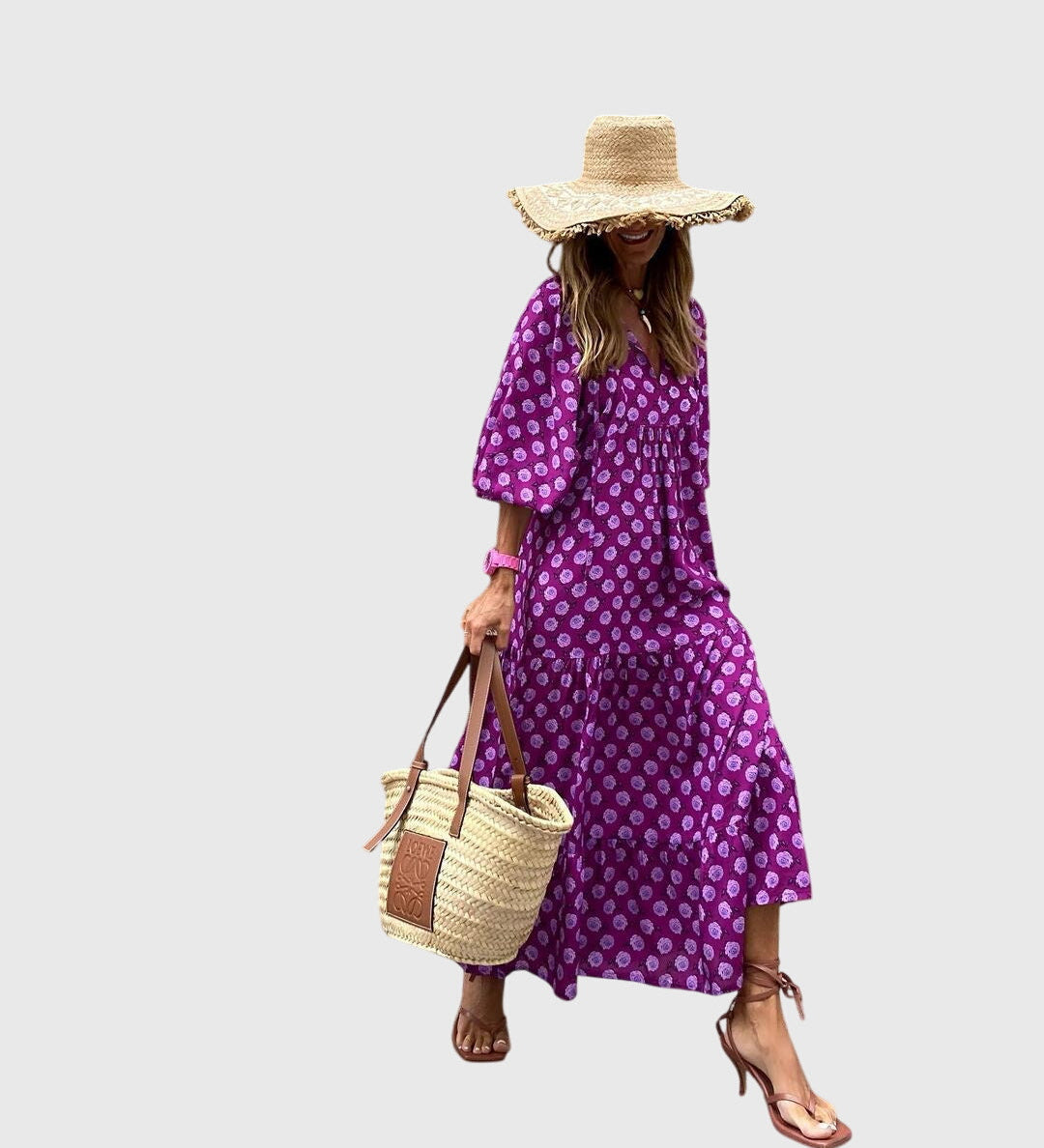 Sarah | Boho Maxi Dress