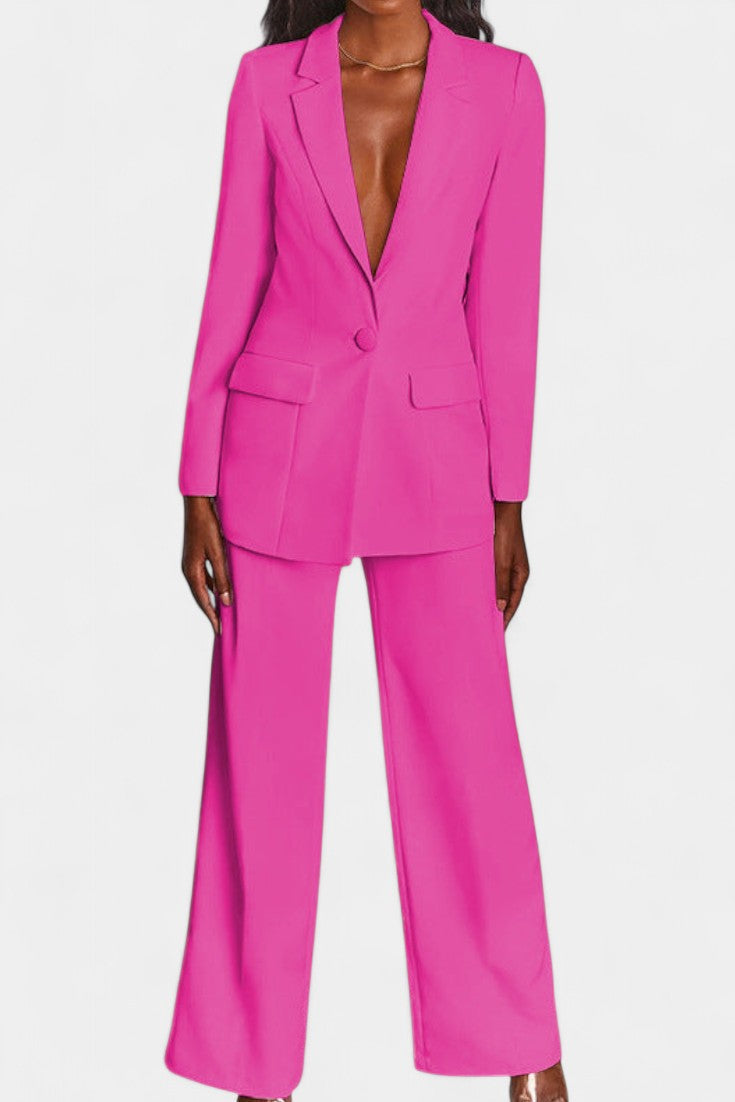 Marnie | Blazer and High-Waisted Pants Set