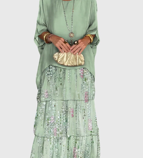 Susan | Long and Flowing Elegant Dress