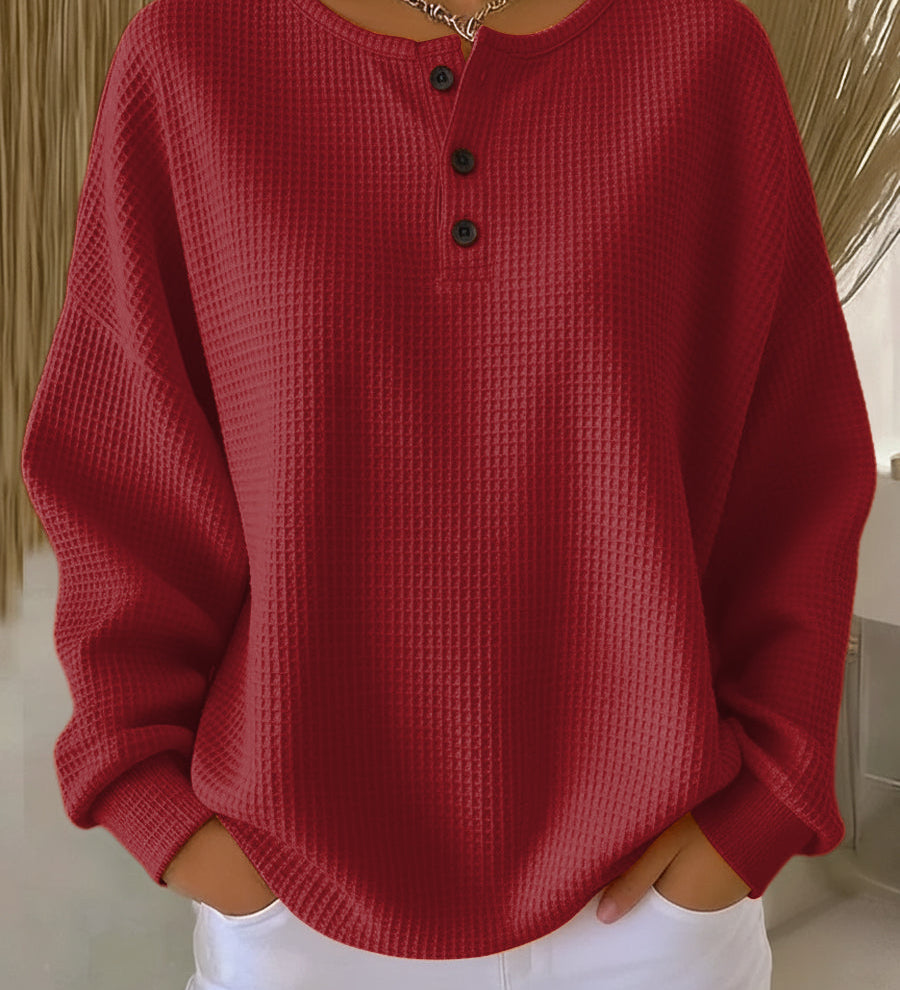 Anne | Relaxed Collar Sweatshirt