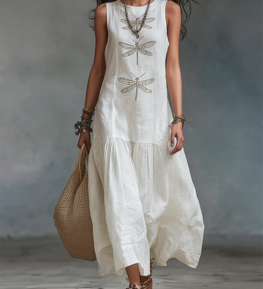 Eva | Sleeveless Maxi Dress