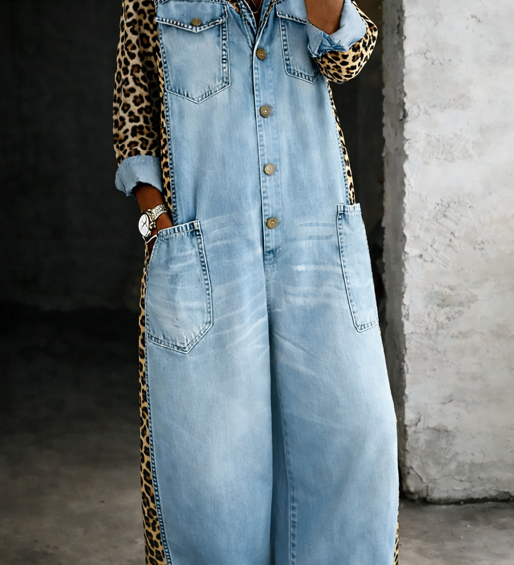 Irene | Denim Jumpsuit