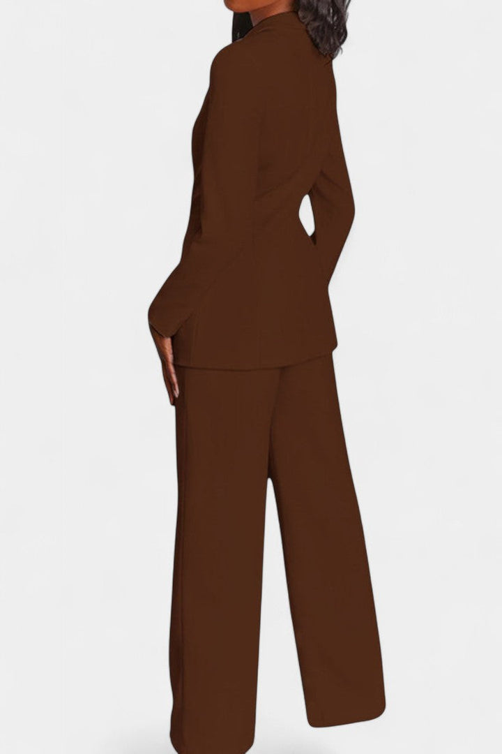 Marnie | Blazer and High-Waisted Pants Set