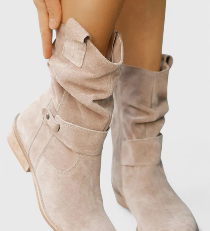 Aira | Soft-Finish Ankle Boots