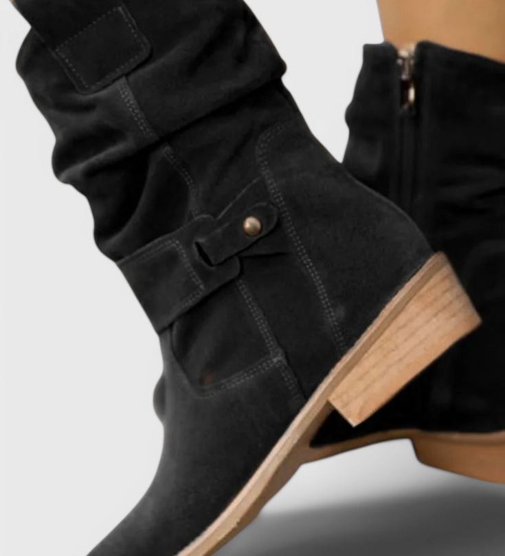 Aira | Soft-Finish Ankle Boots