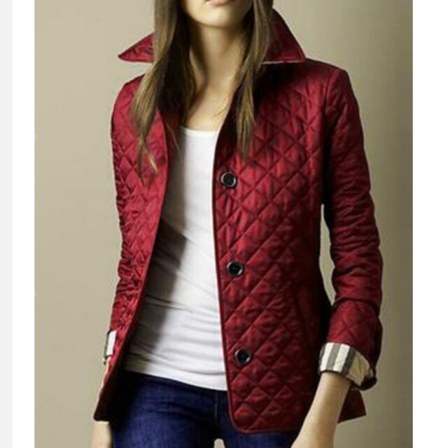 Lauren | Button-Front Quilted Jacket