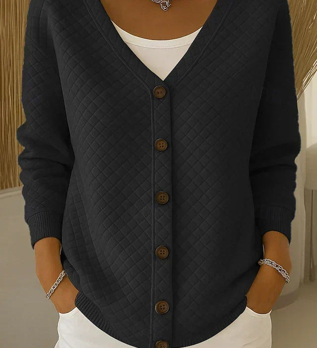 Laverne | Quilted Cardigan