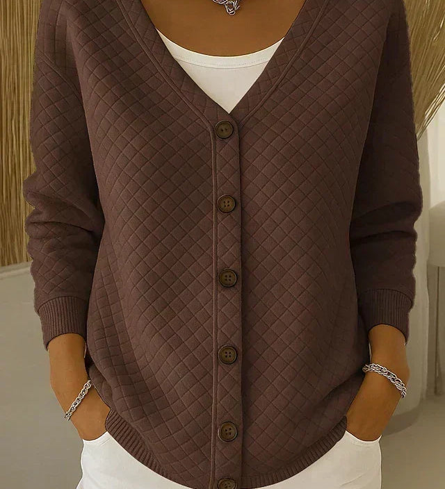 Laverne | Quilted Cardigan