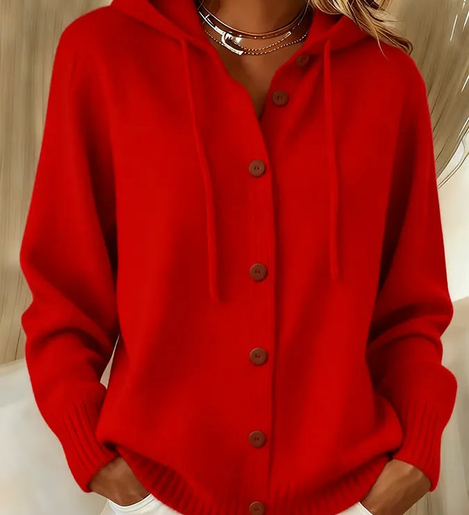 Brenda | Button Cardigan Hoodie