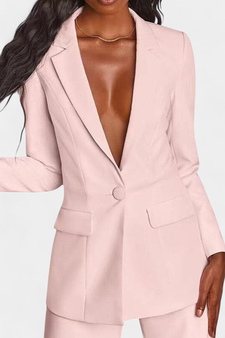 Marnie | Blazer and High-Waisted Pants Set