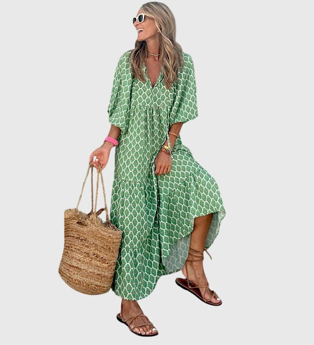 Sarah | Boho Maxi Dress