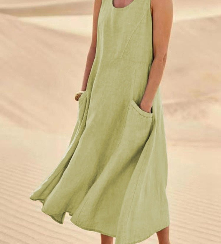 Clarisse | Breezy Midi Dress