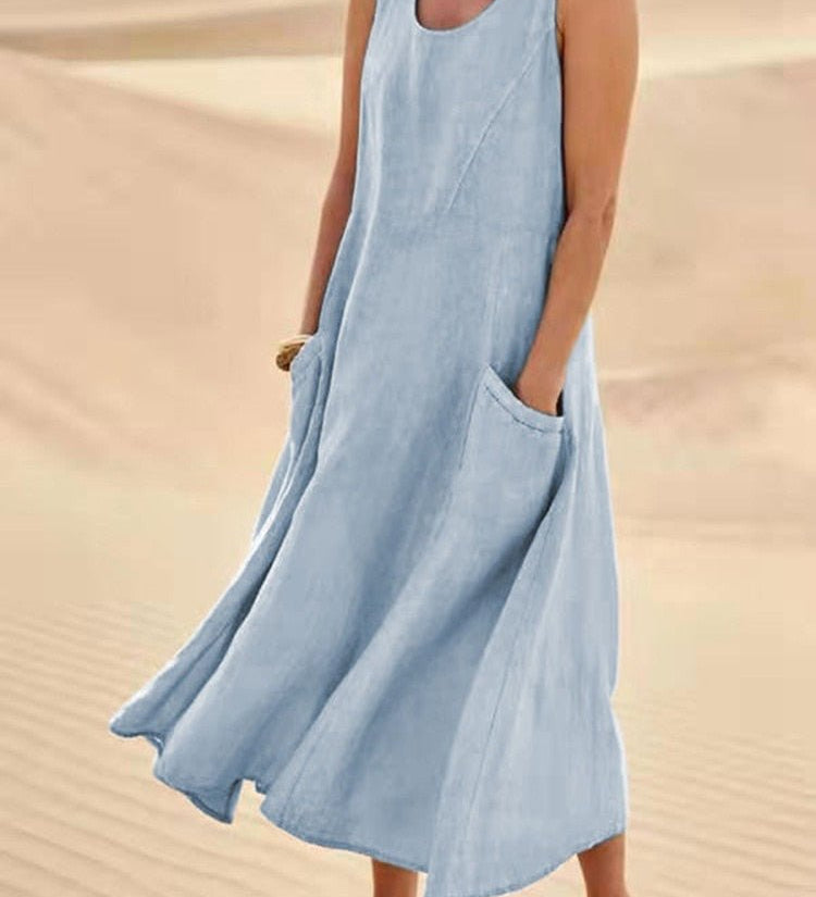 Clarisse | Breezy Midi Dress