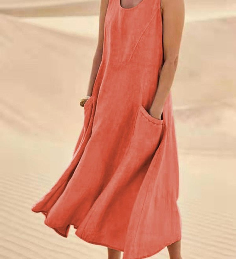 Clarisse | Breezy Midi Dress