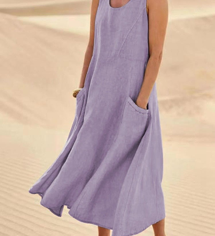 Clarisse | Breezy Midi Dress