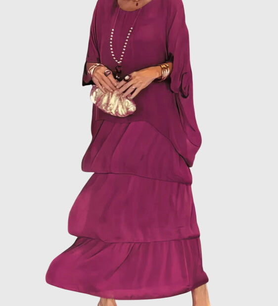 Susan | Long and Flowing Elegant Dress