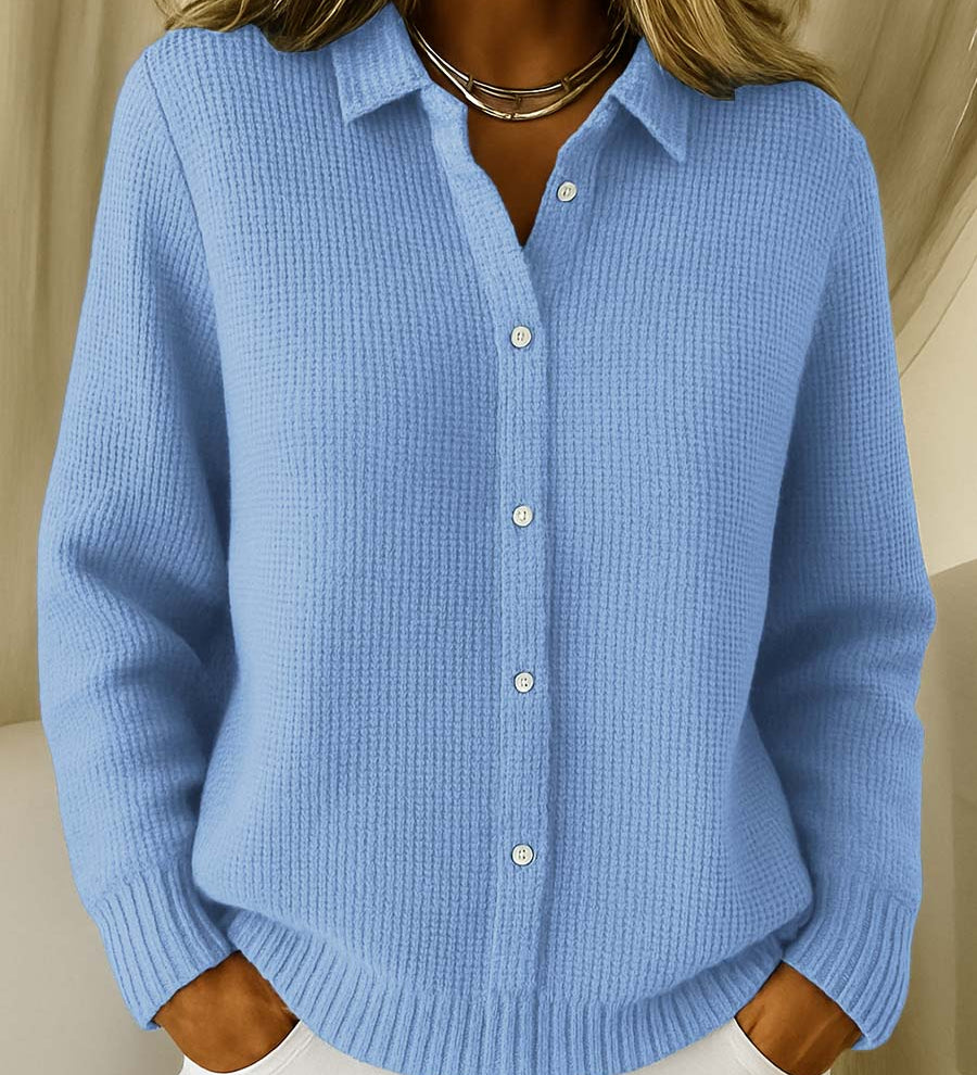 Camille | Textured Button-Up Cardigan