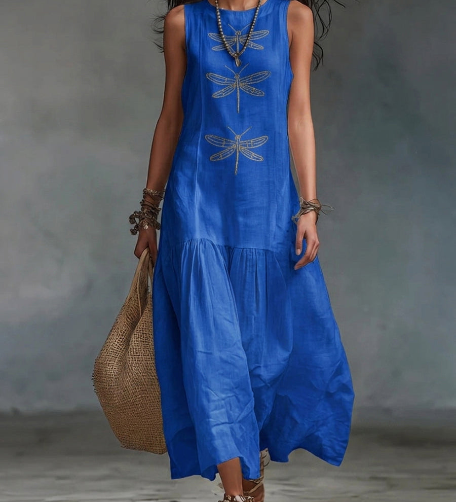 Eva | Sleeveless Maxi Dress
