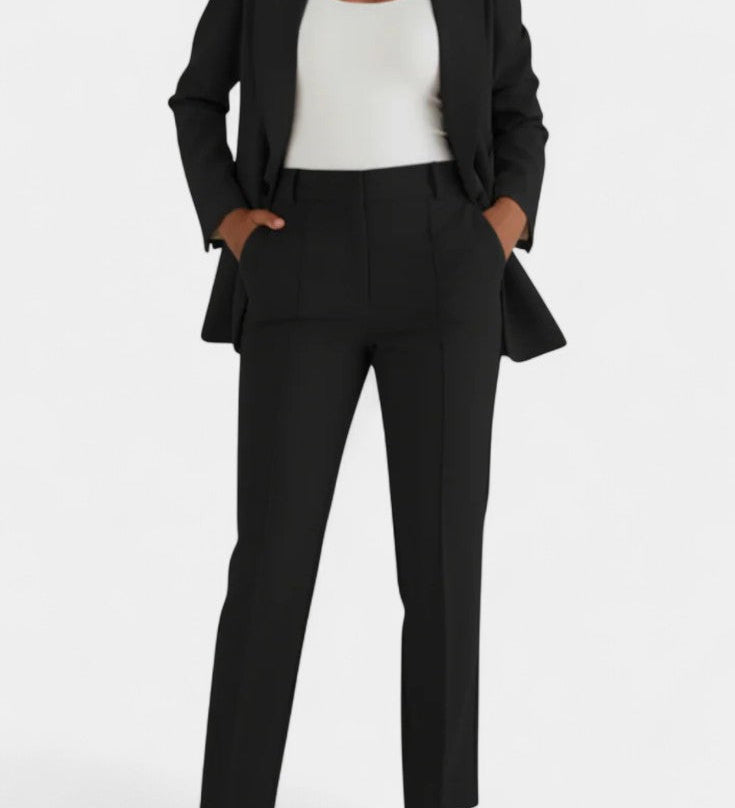 Kaia Soft Fabric Two-Piece Fitted Set