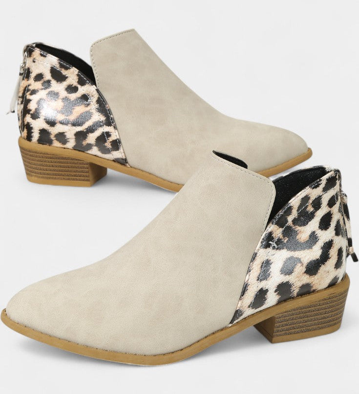 Janice | Leopard Print Boots