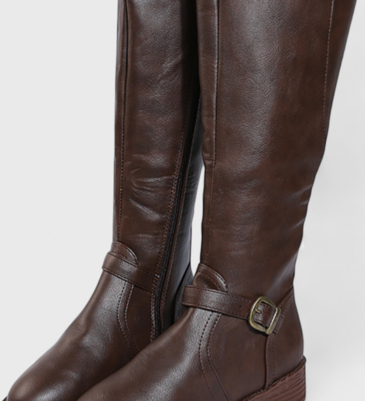 Sienna | Buckled High Boots