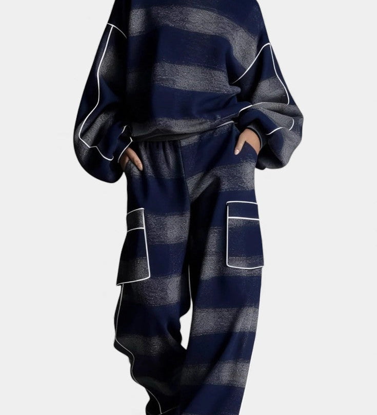 Oléna | Urban Checkered Color-Block Set