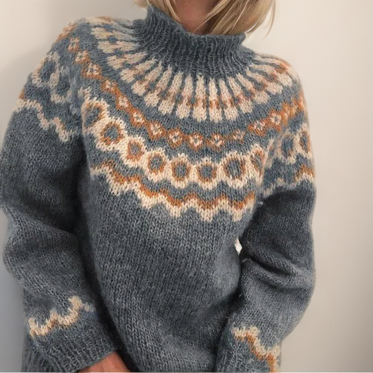 Amara | Classic Icelandic Knit Sweater