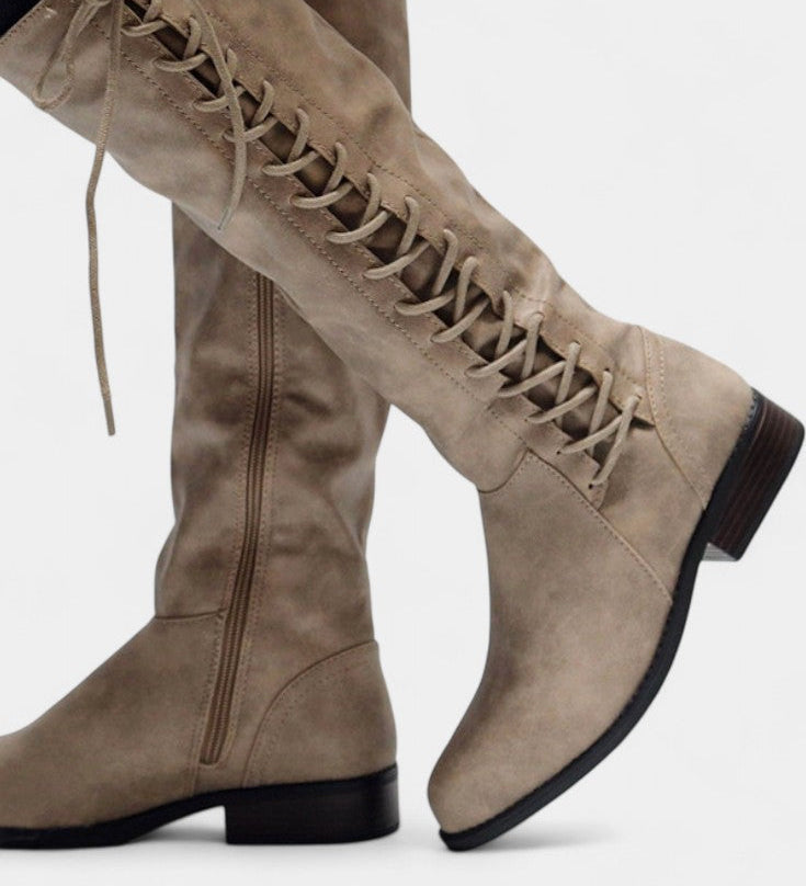 Minvera | Cushioned Sole High Boots