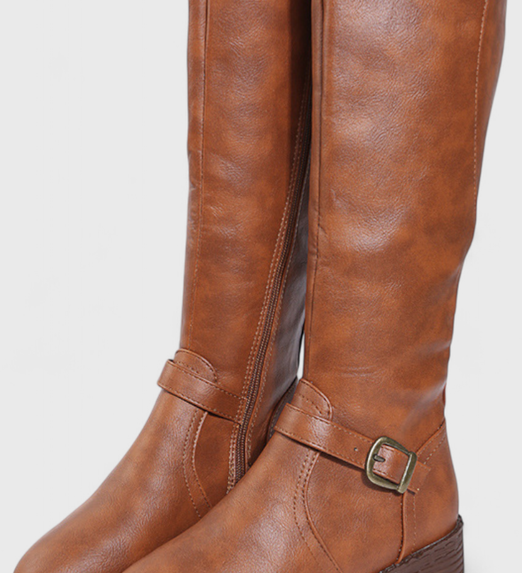 Sienna | Buckled High Boots