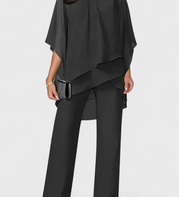 Kitty | Flowy Off-Shoulder Set
