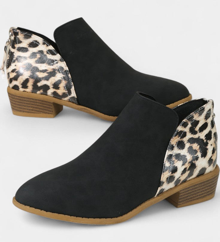 Janice | Leopard Print Boots