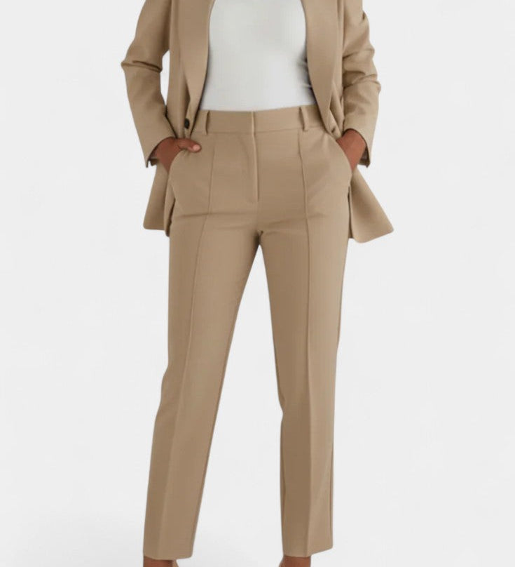 Kaia Soft Fabric Two-Piece Fitted Set