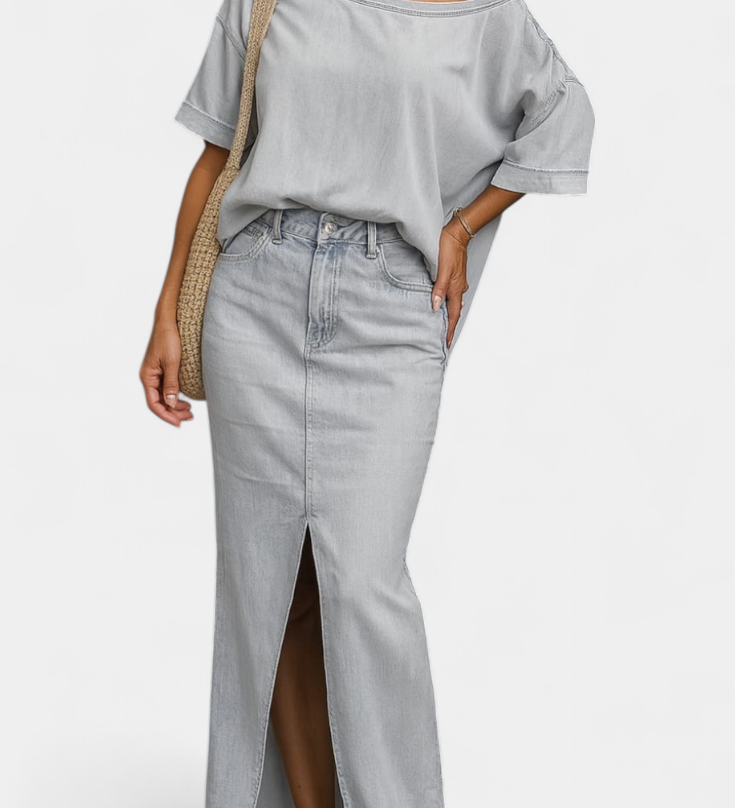 Apolonia | Asymmetrical Set with Long Skirt