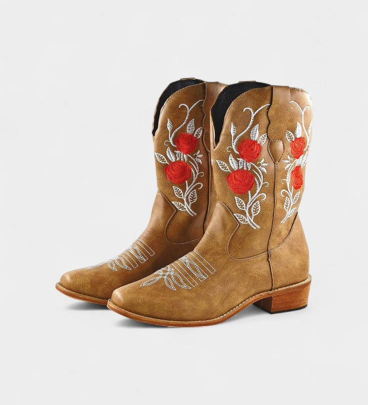 Embroidered Cowboy Boots