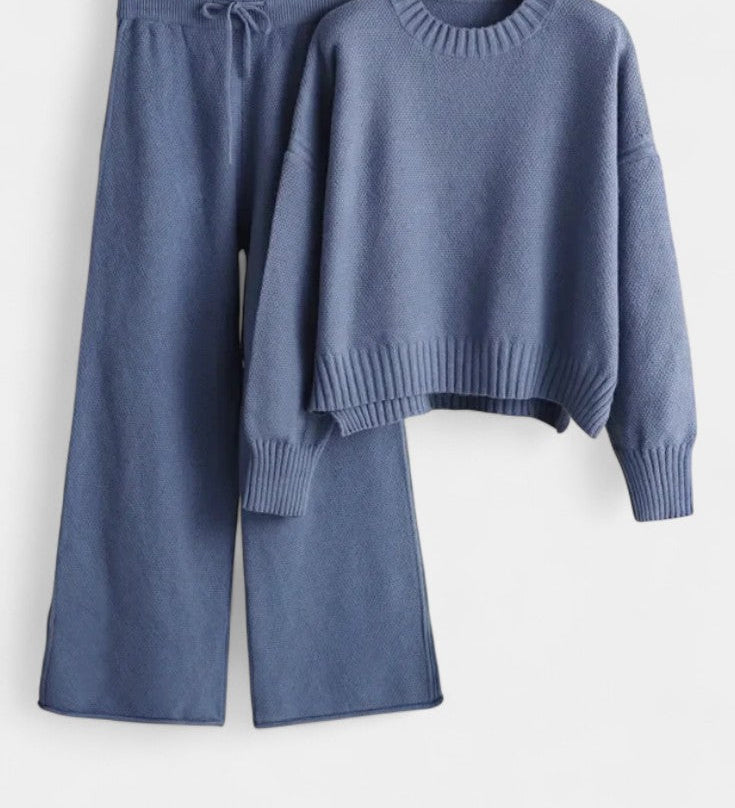 Olga Relaxed Fit Two-Piece Knit Lounge Set