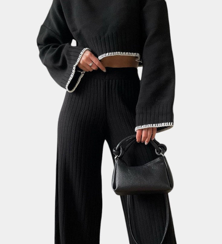 Iléna Two-Piece Minimalist Knit Set