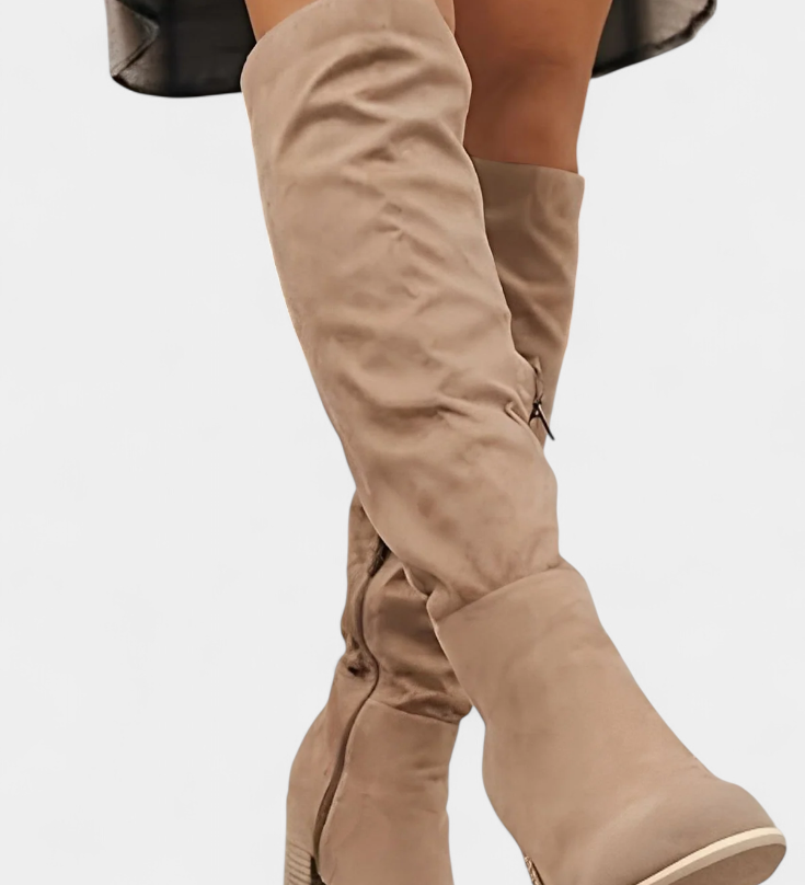 Calliope | Chunky Heeled Boots