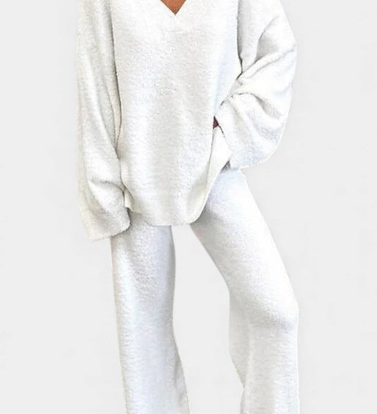 Siléale | Cozy V-Neck Two-Piece