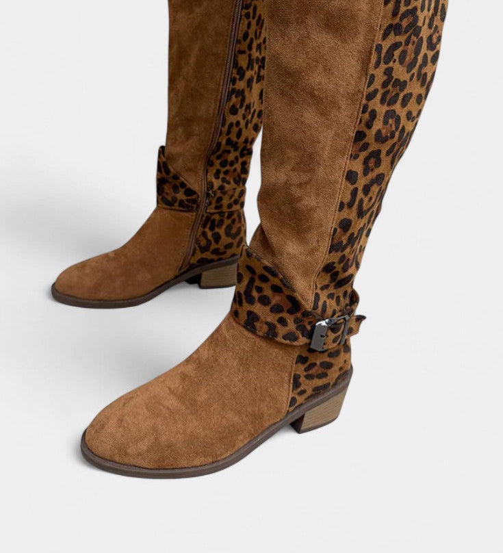 Carenza | Leopard Print Boots