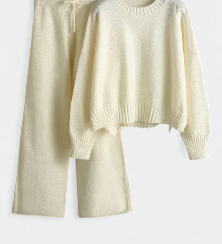 Olga Relaxed Fit Two-Piece Knit Lounge Set