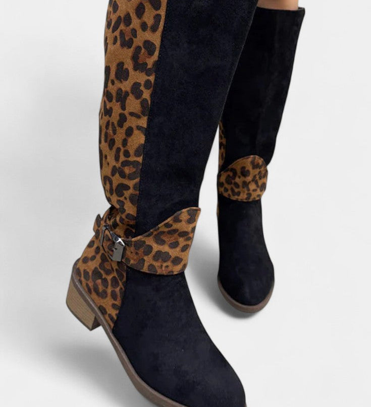 Carenza | Leopard Print Boots