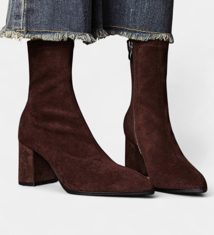 Célie | Pointed Toe Ankle Boots