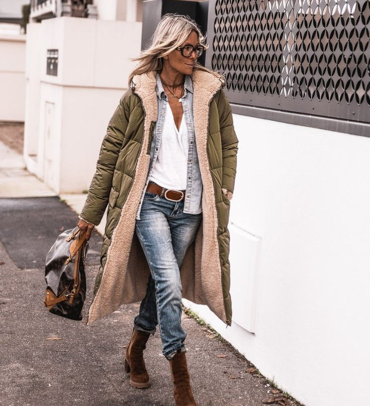 Jenna | Reversible Warm Cape