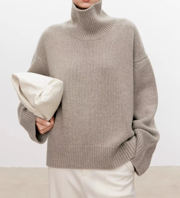 Anneliese | Cable-Knit Turtleneck Sweater