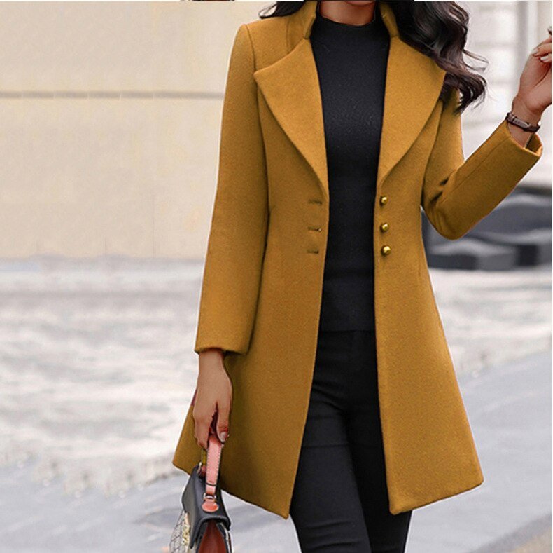 Monique | Fabric Coat